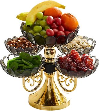 OEM Elegante Bol Giratorio Para Aperitivos, Soporte Para Postres - 2
