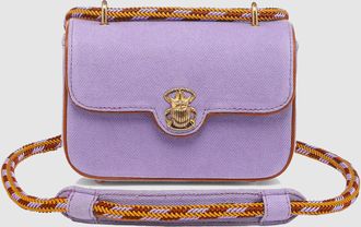 CLARIS VIROT Sac Mini Ava Tissu Lavande