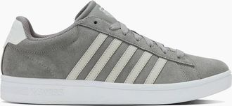 K-Swiss Mens K.Swiss Court Tiebreak II Sneaker LIGHT GREY - Size: 10