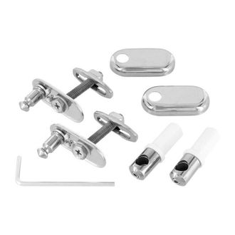 Ideal Juego De Bisagras Para Asiento De Inodoro Mia (j5057..) Est&aacute;ndar Ideal