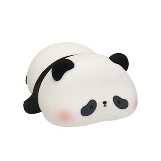 OEM L&aacute;mpara De Noche Con Forma De Panda, De Silicona Suave, Ideal Para Ni&ntilde;os Y Ni&ntilde;as. Luz Nocturna Para La Habitaci&oacute;n Del Beb&eacute;, Regulable/con Temporizador