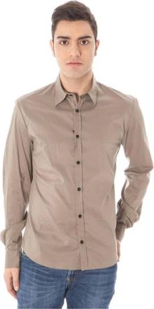 Costume National Heren, Overhemden, Groen, Maat: 2XL Katoen