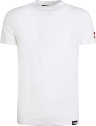 Dsquared2 Hoogwaardige T-shirt Collectie - Heren - T-shirts - Wit - XL - Katoen - Tops