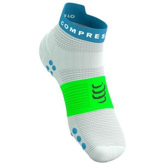 Compressport Pro Racing Socks V4.0 Run Low Laufsocken - Unisex | grau
