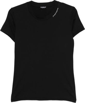 Dondup T-shirt con logo - Nero