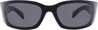 Prada Grey Wrap Ladies Sunglasses PR A14S 1AB5S0 60