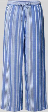 Christian Berg Culotte mit Kordelzug und Eingrifftaschen in Royal, Gr&ouml;&szlig;e 44