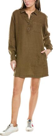 Michael Stars Eleanor Linen Utility Shirtdress