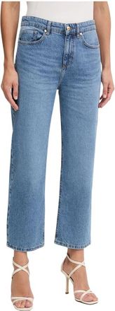 Just Cavalli Rechte jeans - Dames - Jeans - Blauw - Maat: W27 Katoen