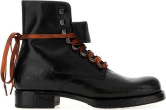 Prada Black Leather Boots