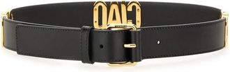 Moschino Belts - Dames - Riemen - Zwart - 75 CM - Accessoires