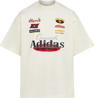 adidas RAC GFX T-Shirt Asia Sizing Off White LD6516