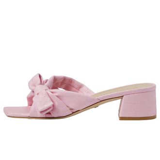 Stuart Weitzman Sofia 45 Slide Pink SH859 Womens