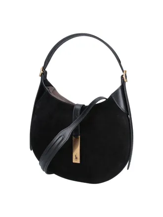 Polo Ralph Lauren Womens Bags Black Cow Leather