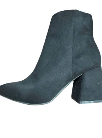 Bambooa Womens Ankle Bootie In Black