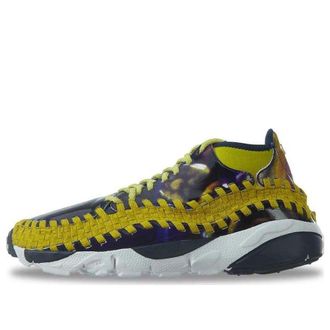 Nike Air Footscape Woven Chukka YOTH QS Light Midnight Bright Citron 649790-400
