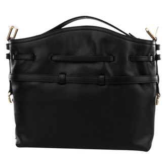 Givenchy Tassen, Dames, Zwart, ONE Size, Leer, Kleine Voyou Bucket Bag