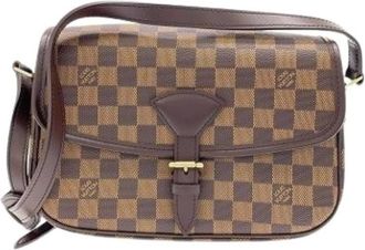 Louis Vuitton Pre-owned Cross Body Bags, female, Brown, Size: ONE SIZE Pre-owned Sologne Shoulder Bag