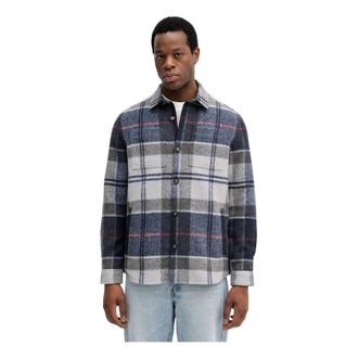 Barbour Chapter Tailored Check Overshirt - Heren - Zomerjassen - Veelkleurig - S - Polyester - Jassen