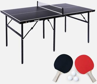 Sweeek Mesa De Ping Pong Para Exterior Con 2 Raquetas Y 3 Pelotas, 180cm