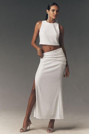 Hutch Stretch Sequin Top and Skirt Set