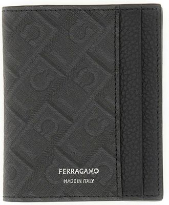 Ferragamo Monogram Credit Card Holder