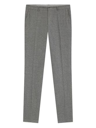 BOSS Herringbone Trousers - Grey