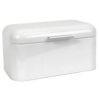OEM Caja Para Guardar Pan Con Tapa Abatible - Blanca