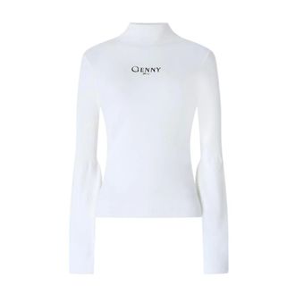 Genny Mujer, Jerseys, Blanco, Talla: S