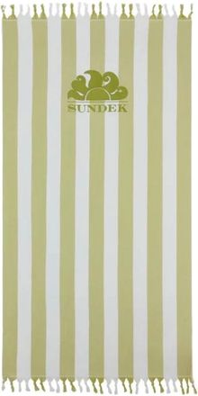 Sundek Home, unisex, Groen, ONE Size, Boulders Strandlaken