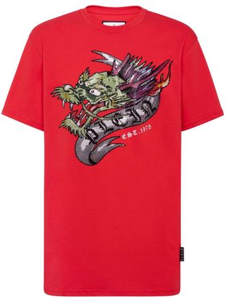 Philipp Plein T-shirt SS Tattoo - Rosso