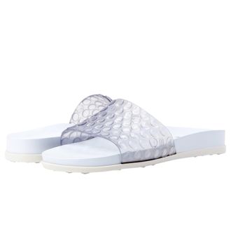Melissa Polibolha Slide White / Clear 32558-52063 Womens