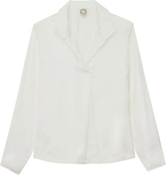 Ines De La Fressange Noa Top - Blouses & Shirts - Mujer - Blanco - 2XS