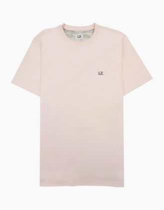 C.P. Company Mens Cp Company Reverse Goggle Print T-shirt Heavenly Pink 501 - Tan - Size: 40