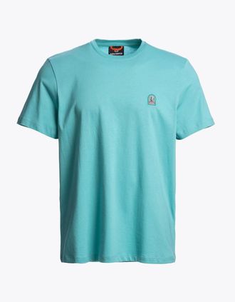 Parajumpers Mens Parajumpers Patch Mens T-Shirt - Aqua 522 - Size: 38