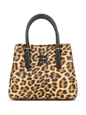 Ermanno Scervino Virginia leopard-print tote bag - Brown