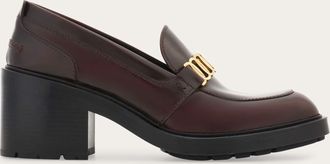 Ferragamo Donna Loafer Vara chain Rosso Taglia 35.5