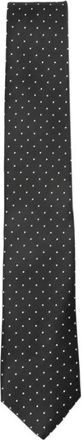 Canali Zijden Stropdas - Heren - Stropdassen - Zwart - ONE Size - Accessoires