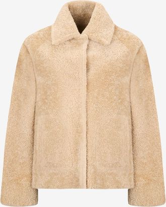 Arma Kurzer Wendemantel aus Lammfell Teila