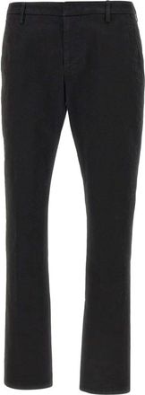 Dondup Gaubert Broeken - Heren - Straight fit broeken - Zwart - W30 - Katoen - Broeken