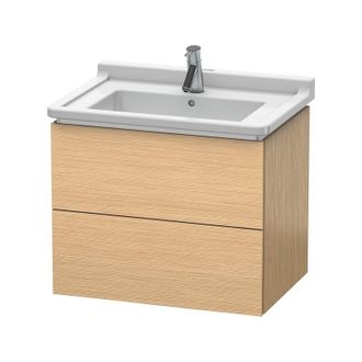 Duravit Duravit - L-cube Mueble De Pared, 2 Cajones, 670mm, Para Starck 3