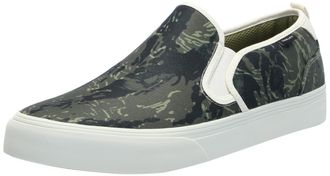 Oakley Mens Banks Slip-on Canvas Sneaker, Tiger Mountain Camo Gn, 10.5 UK