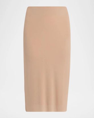 Maison Margiela Fusion Jersey Midi Skirt