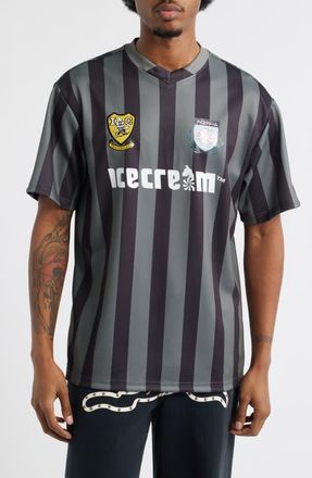 Icecream United Soccer Jersey in Black at Nordstrom, Size Xx-Large