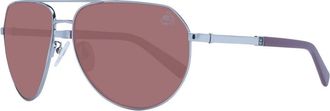 Timberland Gepolariseerde Aviator Zonnebril Gunmetal Rose - Heren - Zonnebrillen - Grijs - ONE Size - Accessoires