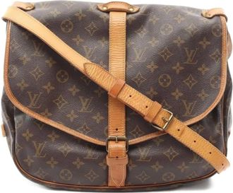 Louis Vuitton Borsa a spalla Saumur 35 1990 - Marrone