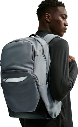 Nike Academy Soccer 30L Backpack Cool Grey Black White IO0912-065