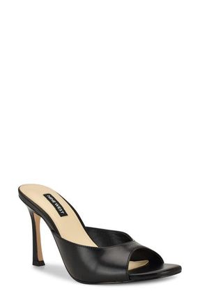Nine West Kisco Slide Sandal in Black at Nordstrom, Size 6.5