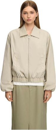 Elvine Light Jackets, female, Green, Size: XS Flora Bomber
