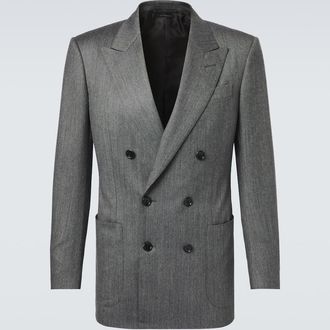 Tom Ford Moulin&eacute; wool twill blazer